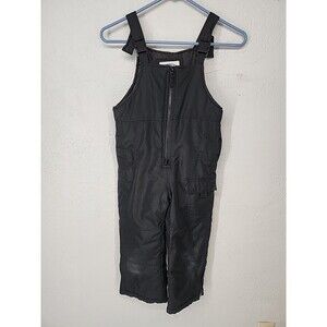 Clockwise Black‎ Insulated Snow Bib Overalls Winter Gear Kids Size 6